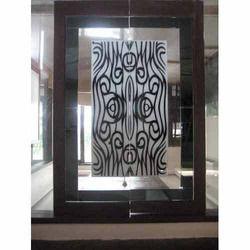 Lacquered Etching Glass