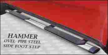 Ovel Pipe Steel Side Foot Step