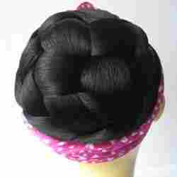Black Hair Buns And Dome