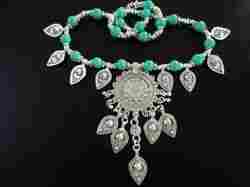 Fashionable Turquoise Tribal Necklace