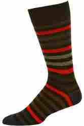 Mens Dark Stripe Blend Socks