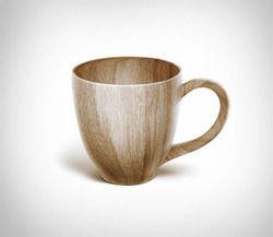 Wooden Coffee Mug
