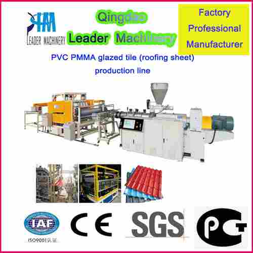 PVC Roofing Sheet Production Machine