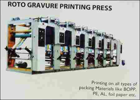 Roto Gravure Printing Press