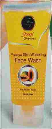 Papaya Skin Whitening Face Wash 