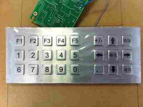 Explosion Proof Intrinsically Safe Metal Keyboard