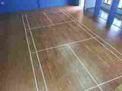 Durable Badminton Court Wooden Flooring