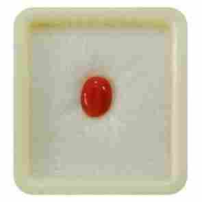 Natural Red Coral 1ct Gemstone (Itaian)