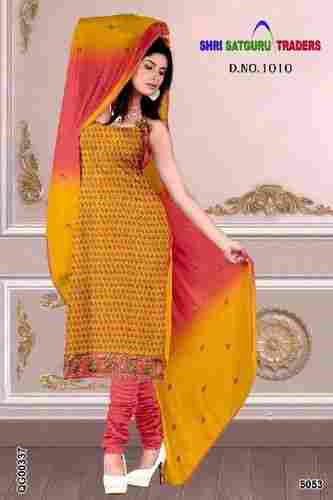 Pure Banarasi Chanderi Heavy Embroidery Long Ladies Suits