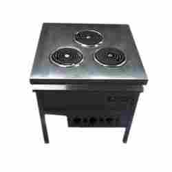 Commercial Three Coil Electrical Stove