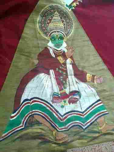 Kathakali Painting In Cloths