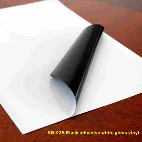 Solvent White Gloss Self Adhesive Vinyl Film