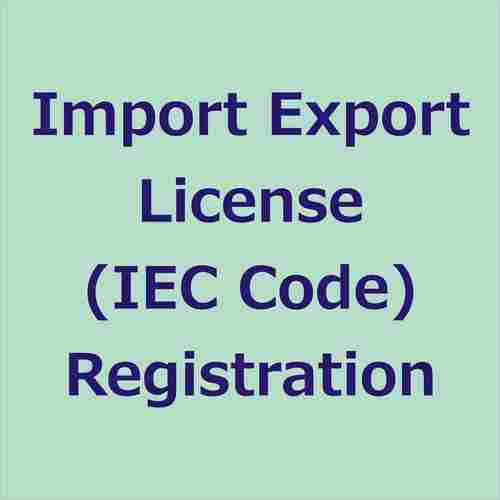 Import Export License (IEC) Code Registration Service