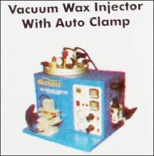 Vacuum Wax Injector With Auto Clamp