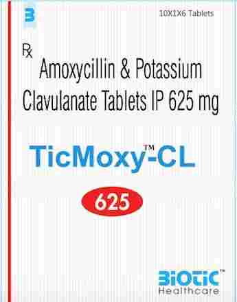 TicMoxy-CL Amoxycillin And Potassium Clavulanate Tablets