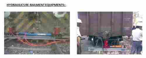 Hydraulics Re-Railment Equipments