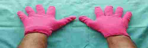 Color Banian Hosiery Hand Gloves