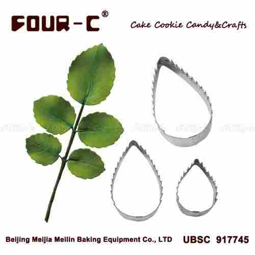 Multi-Fuctional Leaves Shape Stainless Steel Floral Cutter