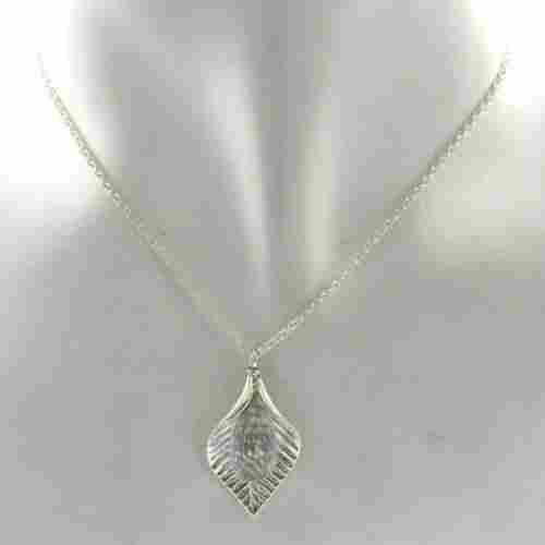 20 Inch 925 Sterling Silver Crystal Drop Long Chain Necklace