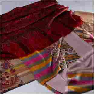Antique Kani Paldar Handmade Embroidered Pashmina Shawls
