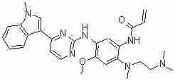 N-[2-[[2-(Dimethylamino)ethyl]methylamino]-4-methoxy-5-[[4-(1-methyl-1H-indol-3-yl)-2-pyrimidinyl]amino]phenyl]-2-propenamide
