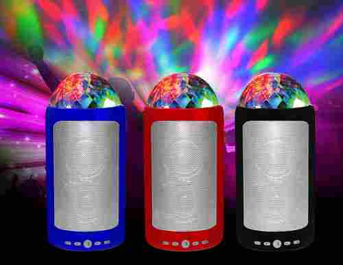 Portable LED Disco Party Maker Wireless Bluetooth Speaker