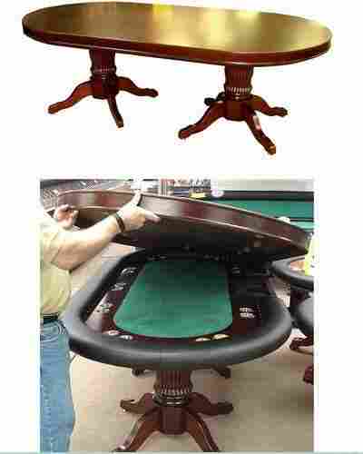Solid Wood Poker Dining Table