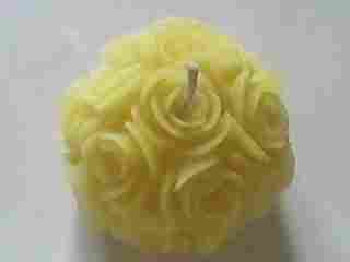 Rose Ball Candles