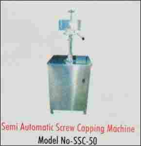 Semi Automatic Screw Capping Machine
