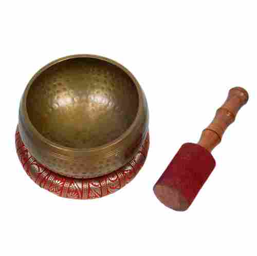 Tibetan Brass Hammered Singing Bowls