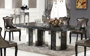 Natural Marble Dining Set