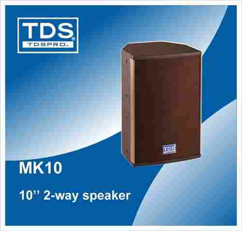 10 Inch 2 Way Indoor Concert Speaker