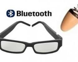 UE -31 Spy Bluetooth Glasses With Invisible Nano Earpiece