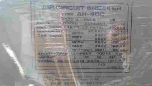 Terasaki Air Circuit Breaker (AH - 40C)