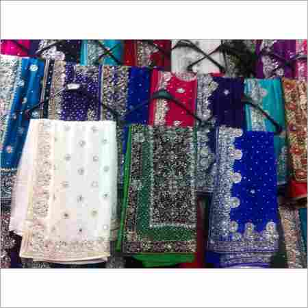 Crystal Work Embroidery Sarees
