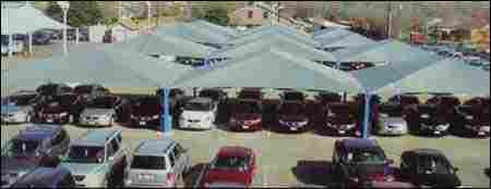 Modern Shade Structure For Car Parking