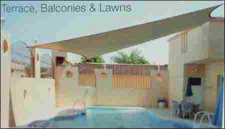 Shade Structure For Lawns And Gates