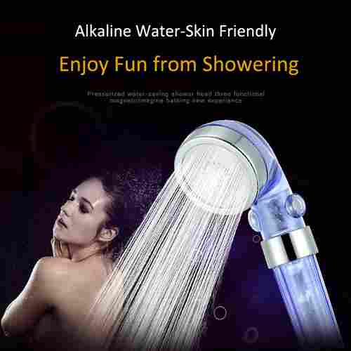 Water Saving Alkaline Skin Care Negative Ion Shower Head