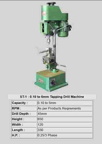 Tapping Drill Machine 0.1 to 6MM