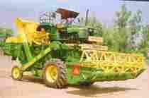 Tractor Mounted Crop Harvester