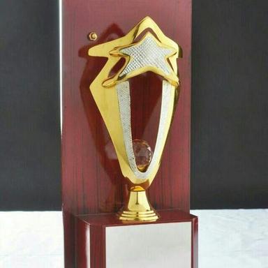 Wooden Plaque Star Trophy