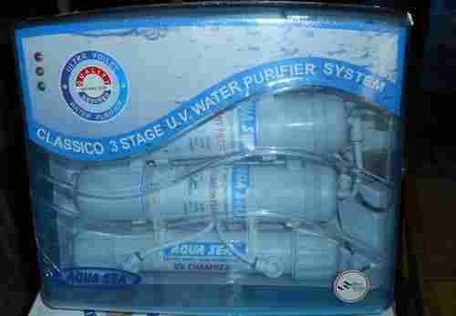 Three Stage UV Water Purifier System