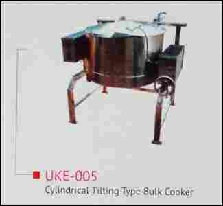 Cylindrical Tilting Type Bulk Cooker 