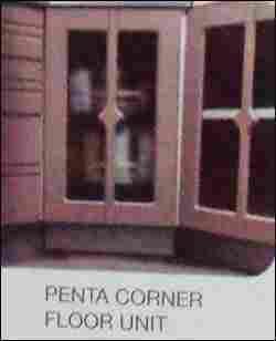 Penta Corner Floor Unit For Single Wall Kitchen