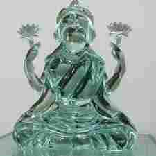 Crystal Goddess Saraswati Statue
