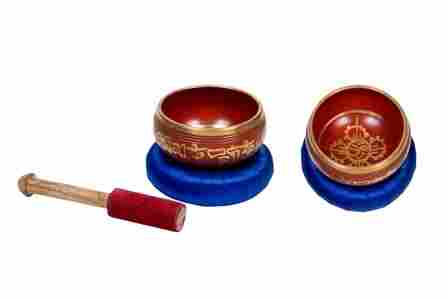 Tibetan Mantra Color Singing Bowl