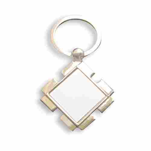 Special Square Design Metal Keychain