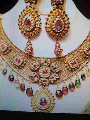 Fancy Design Gold Necklace