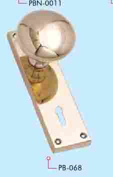 Brass Door Handle Lock (PB 068)