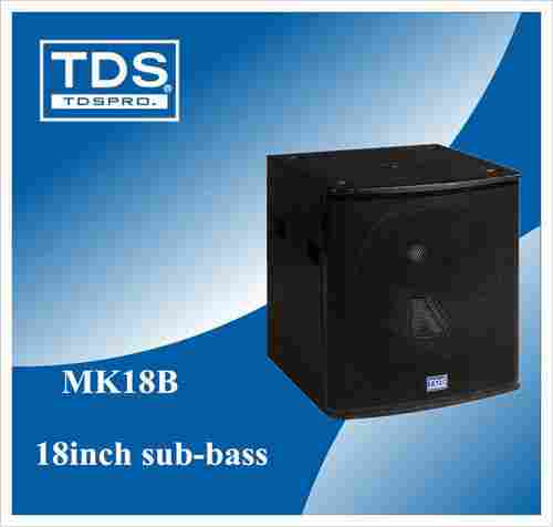 Single 18 inch Sub Woofer Loudspeaker (MK18B)